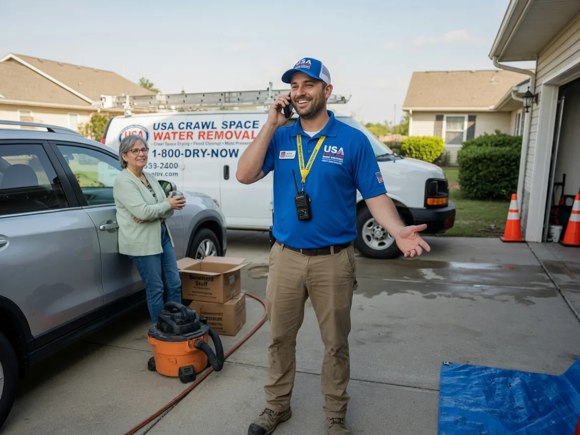 Crawl Space Water Removal Pelham, GA FAQs